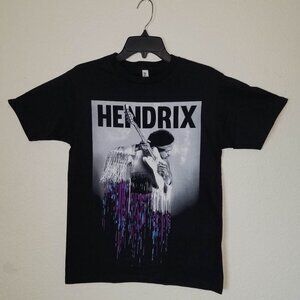 New "Jimi Hendrix Purple Drip" Unisex Silkscreen T-Shirt – S–3XL